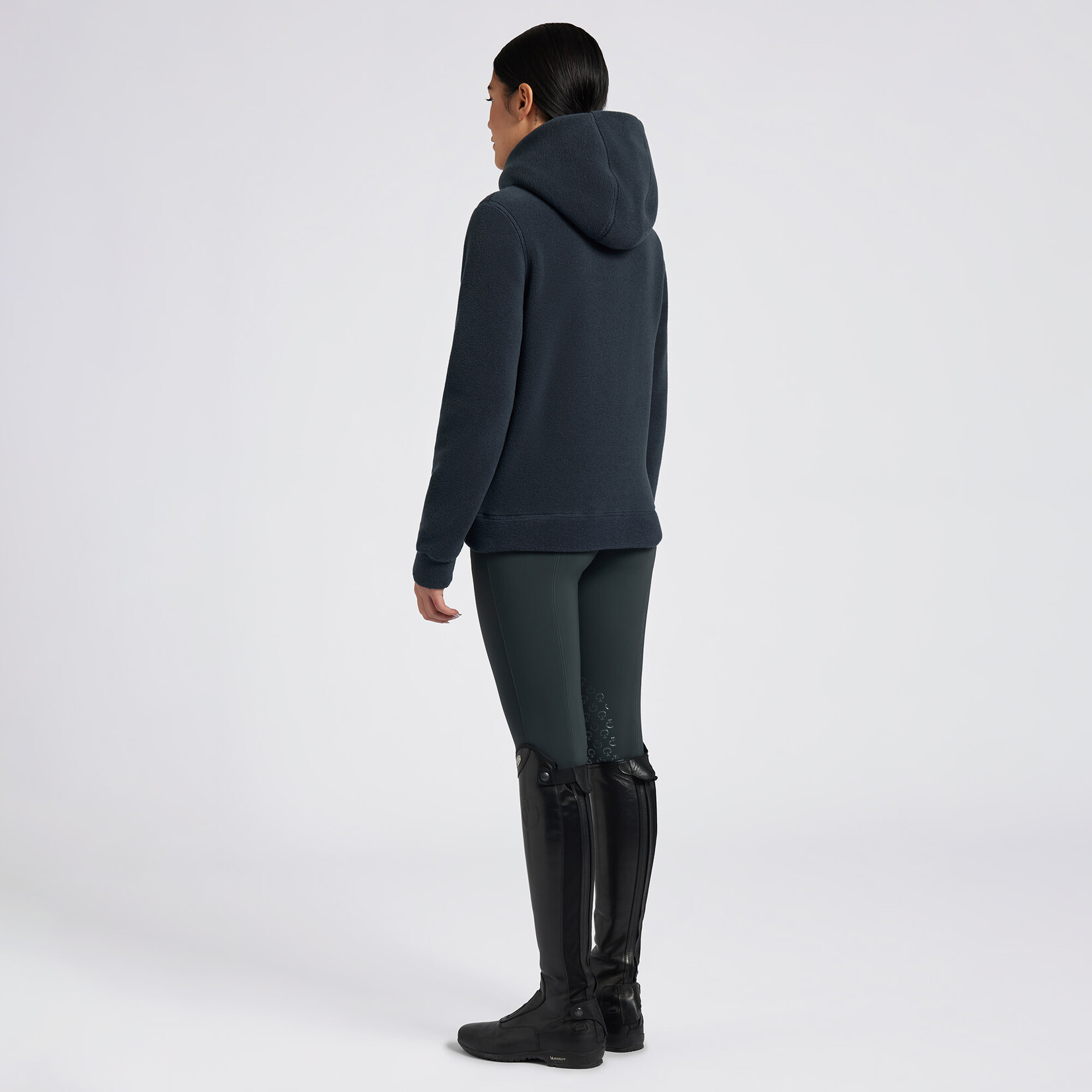 Cavalleria Toscana FED128 Cavalleria Toscana Women's Fleece Hoodie