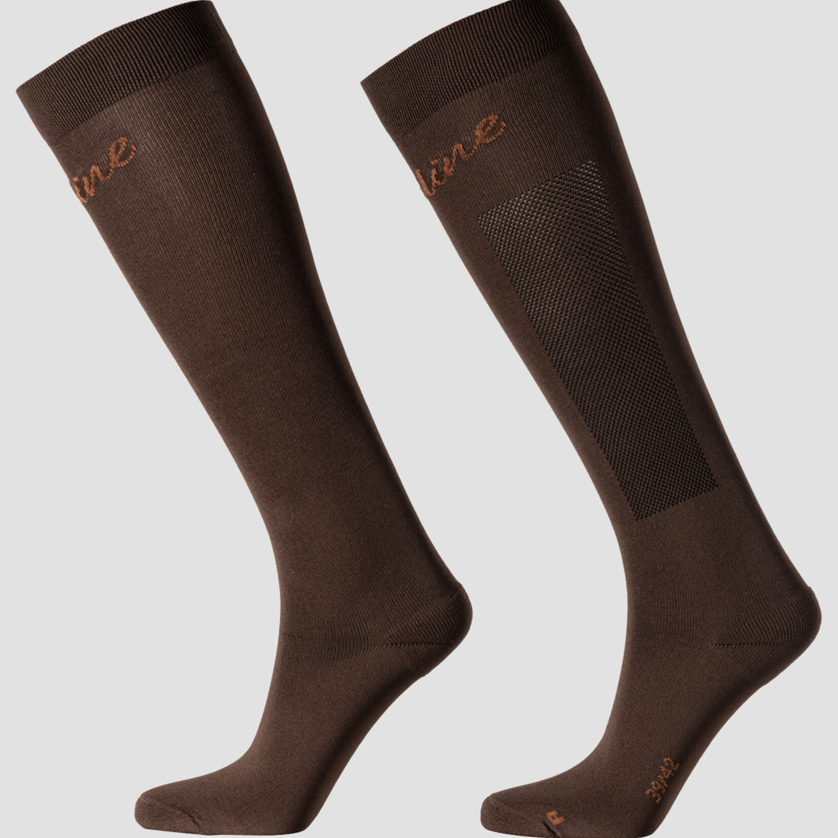 Equiline T11524 Equiline Eqgreg Socks with Script Logo