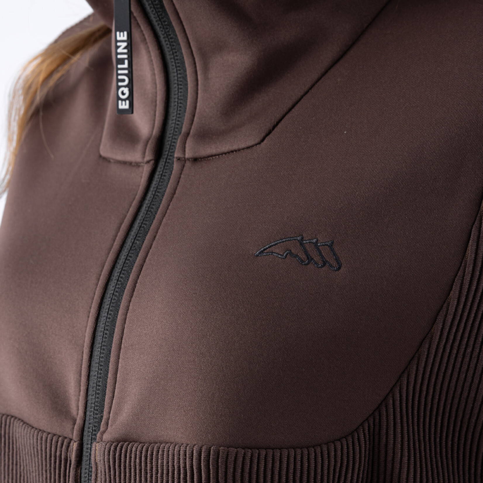 Equiline R09891 Equiline Eqembres Women's Full-Zip Tech Sweatshirt