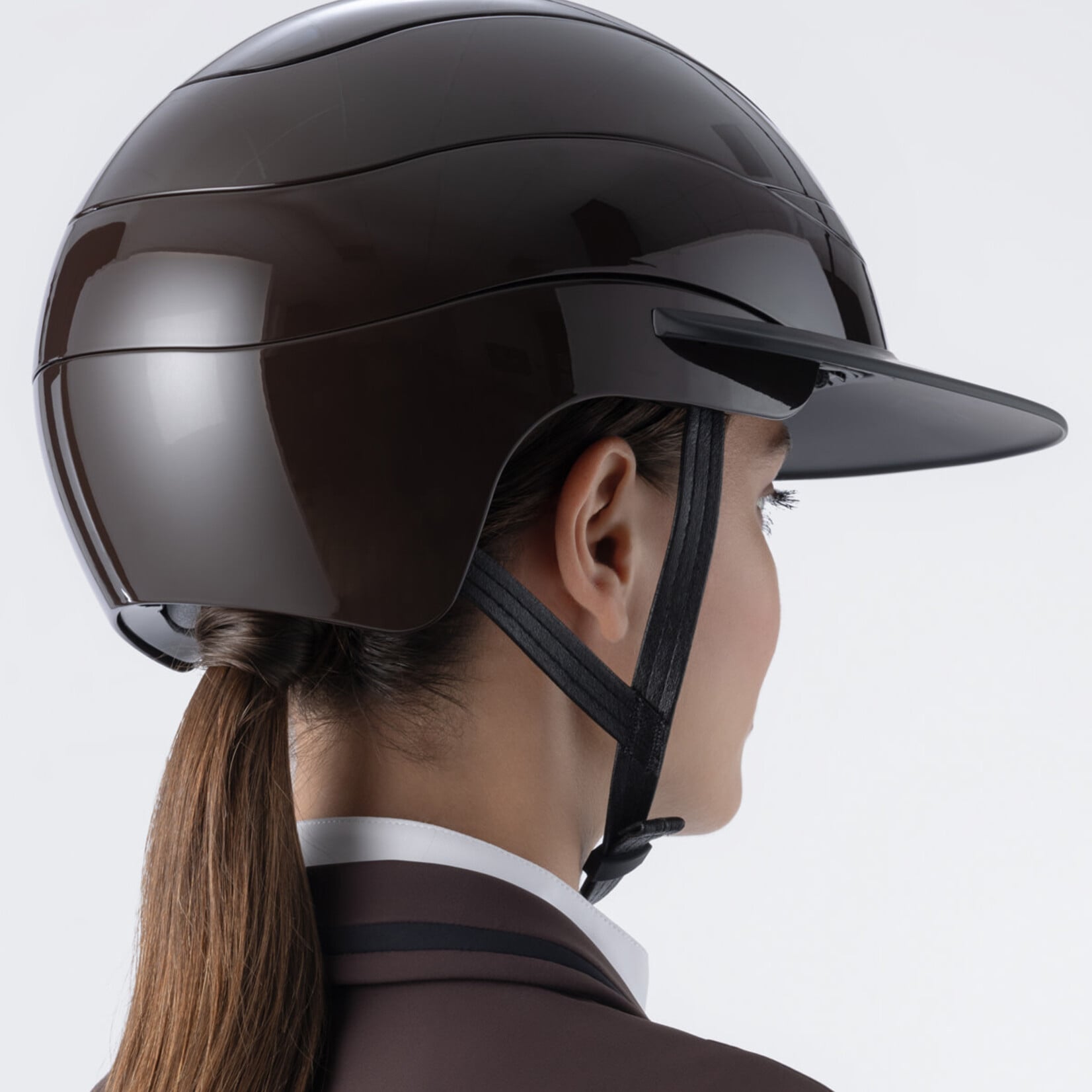Equiline C10026 Equiline Xanto Sun Visor Helmet, Sold as a kit with coordinating liner (sold separately).