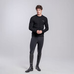 Cavalleria Toscana MAU163 Cavalleria Toscana Men's Pure Wool Crew Neck Sweater