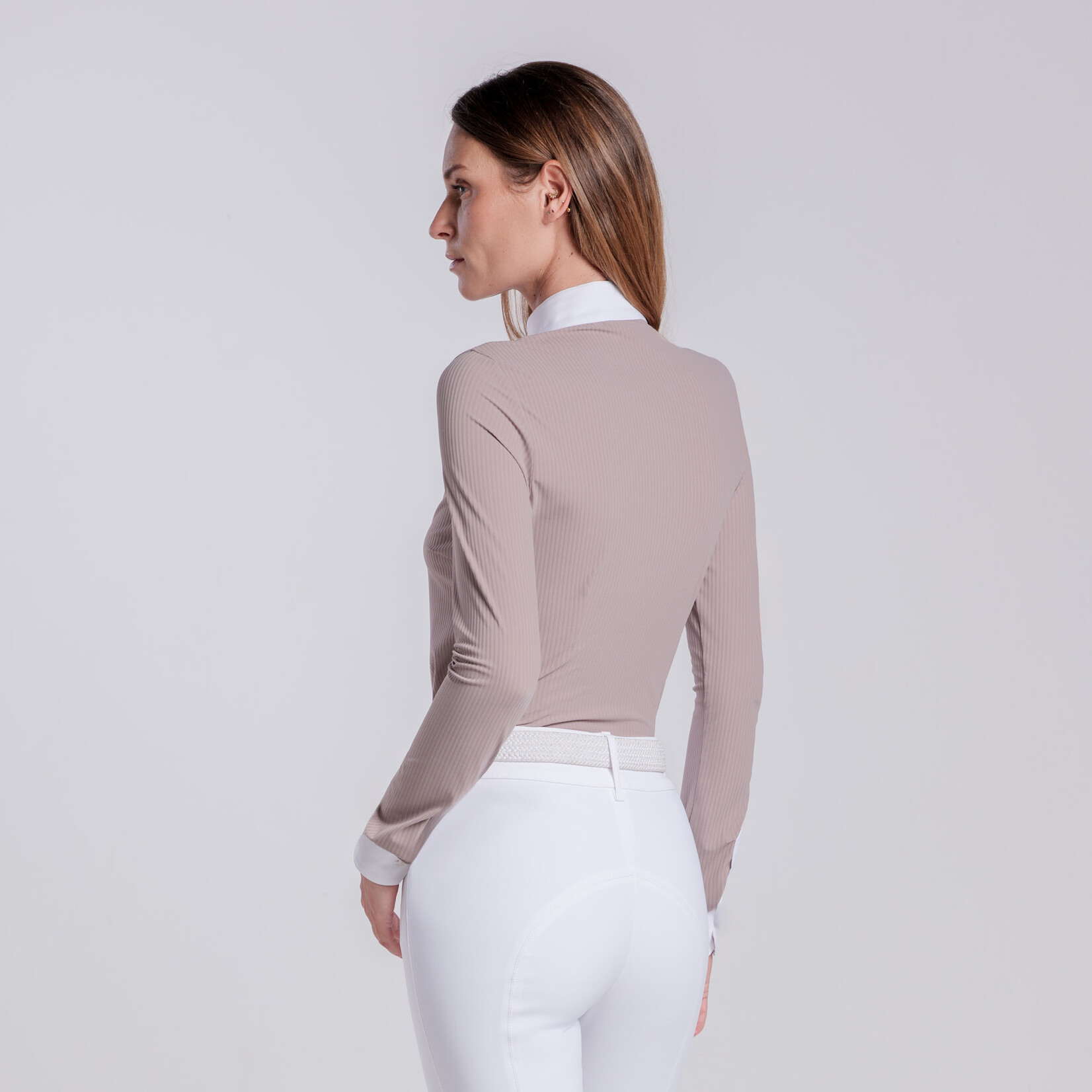 Cavalleria Toscana CAD301 Cavalleria Toscana Women's L/S with Bib Competition Shirt