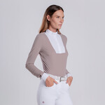 Cavalleria Toscana CAD097 Cavalleria Toscana American Long Sleeve Show Shirt
