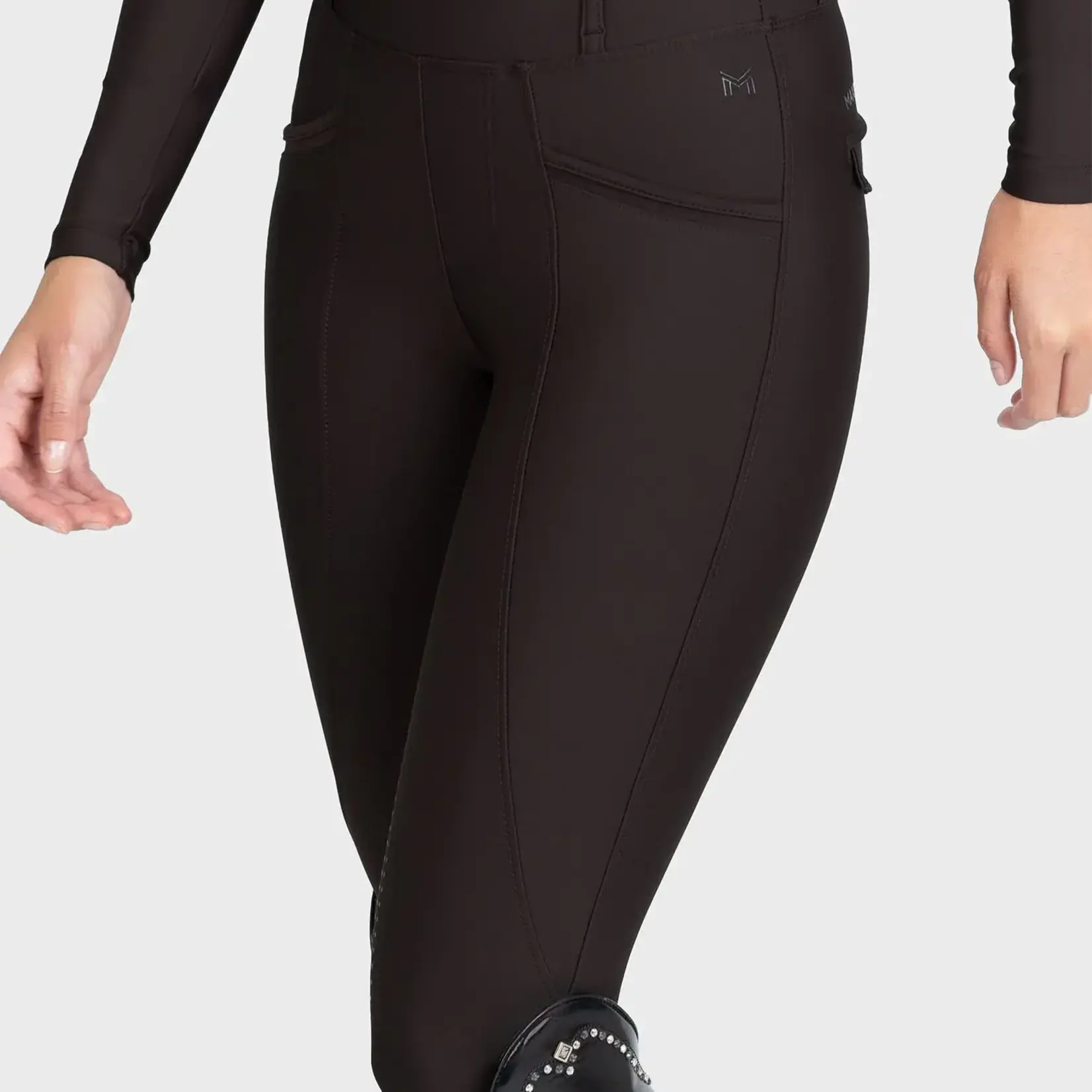 Maximilian Maximilian Womens Pro Knee Grip Riding Leggings