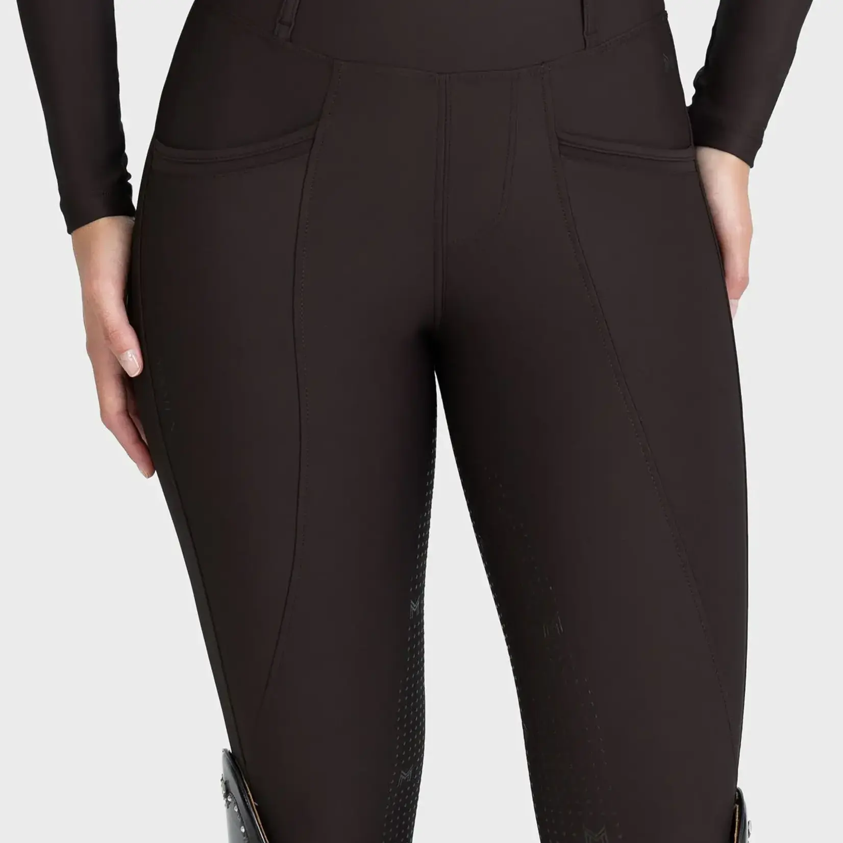 Maximilian Maximilian Womens Pro Knee Grip Riding Leggings