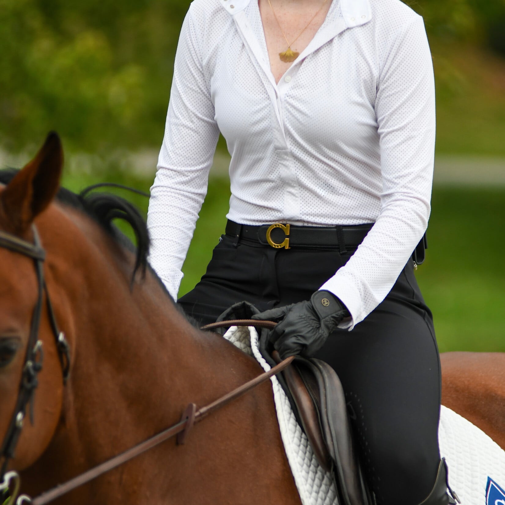 Equivida EquiVida Reversible Belt with signature Horse Shoe Logo