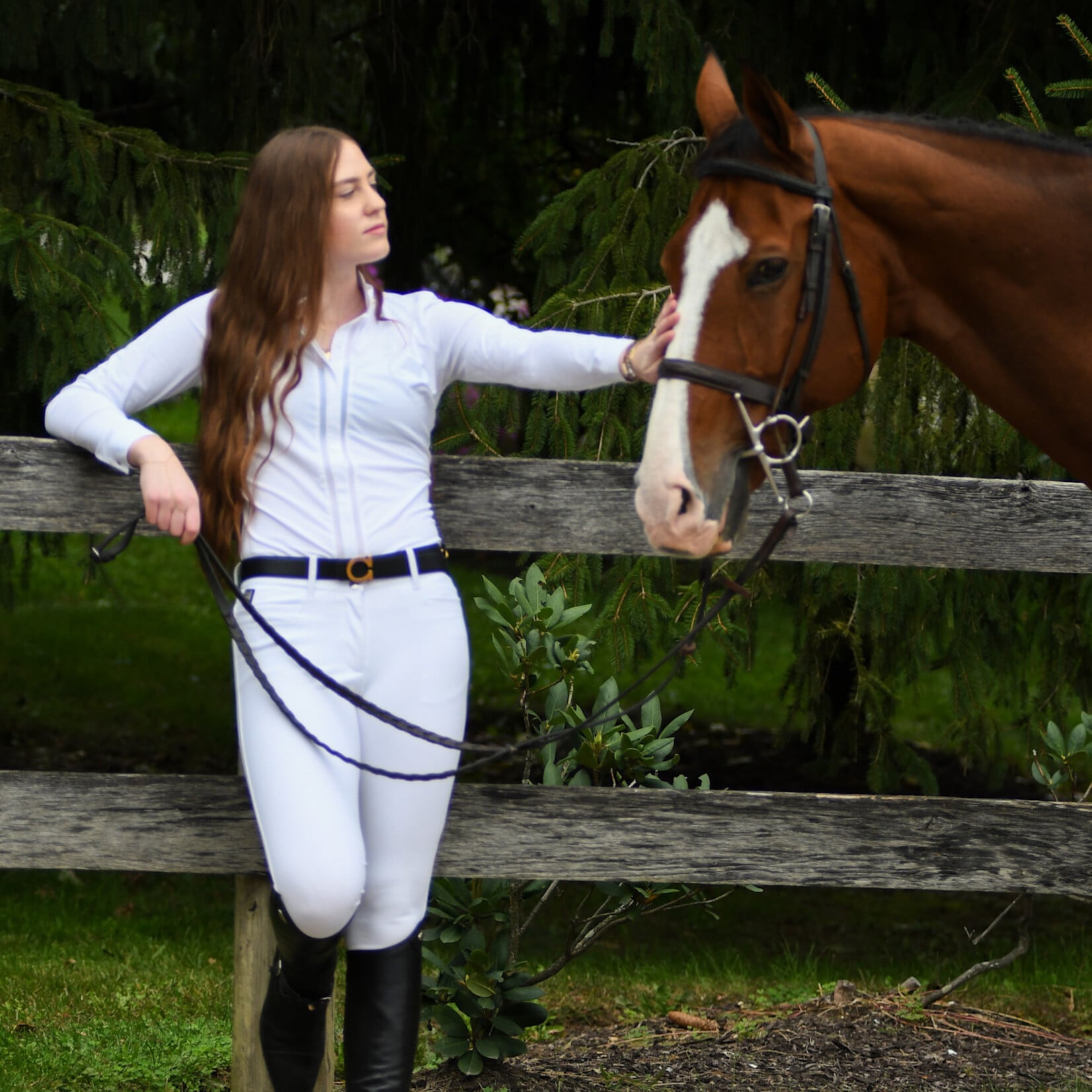 Equivida EquiVida Reversible Belt with signature Horse Shoe Logo