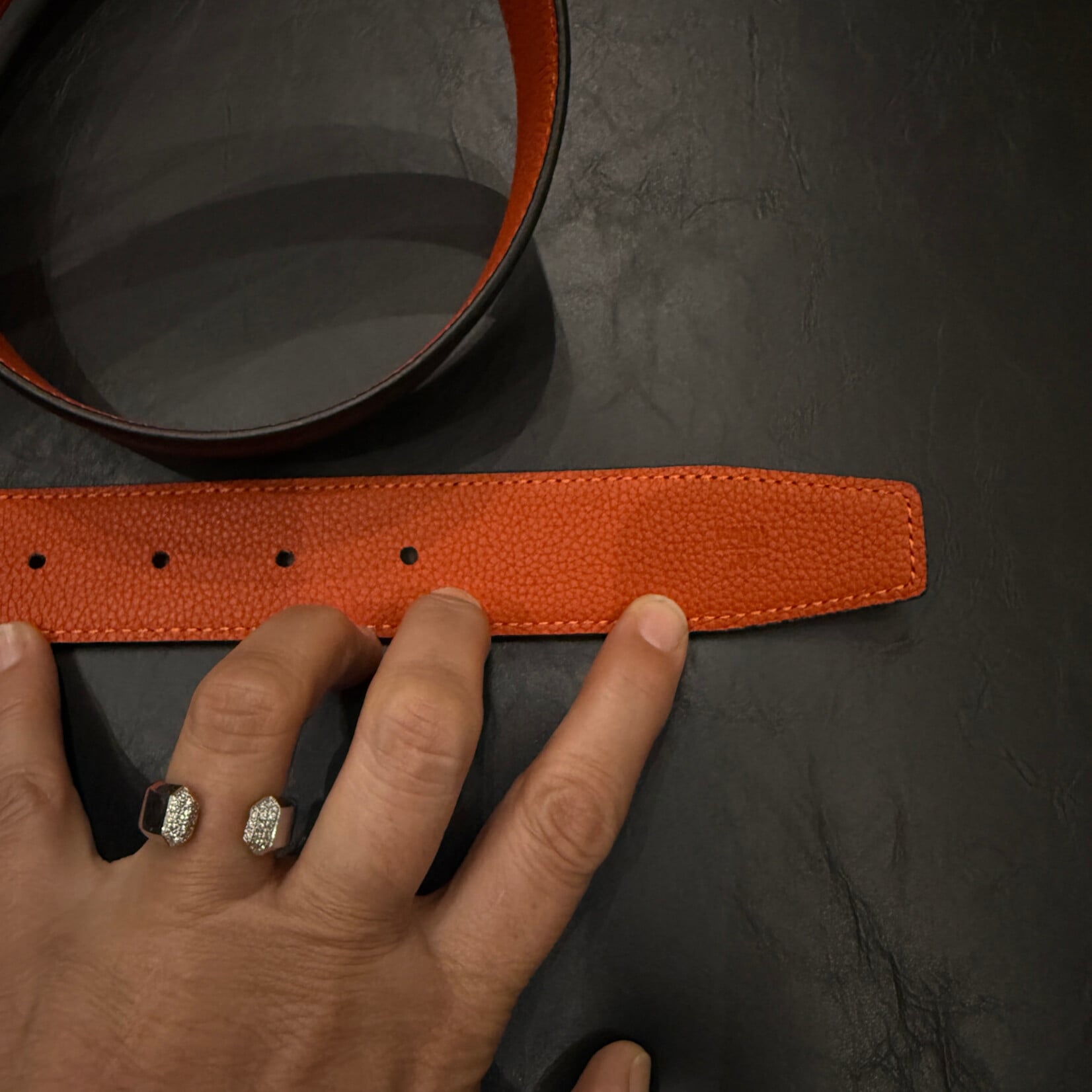 Equivida EquiVida Reversible Belt with signature Horse Shoe Logo