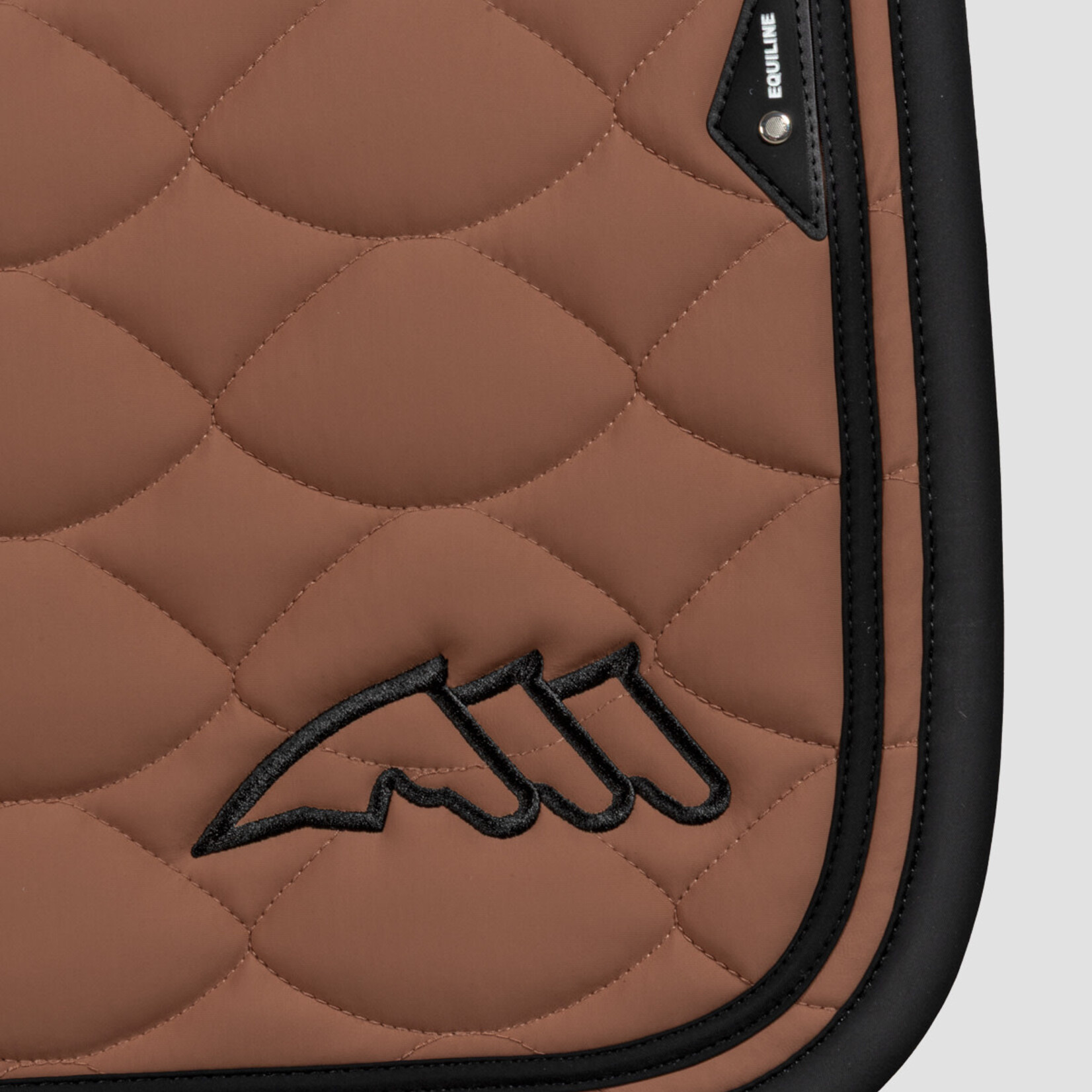 Equiline B11364 Equiline Eqonda Almond Quilted Technical Fabric Saddle Pad