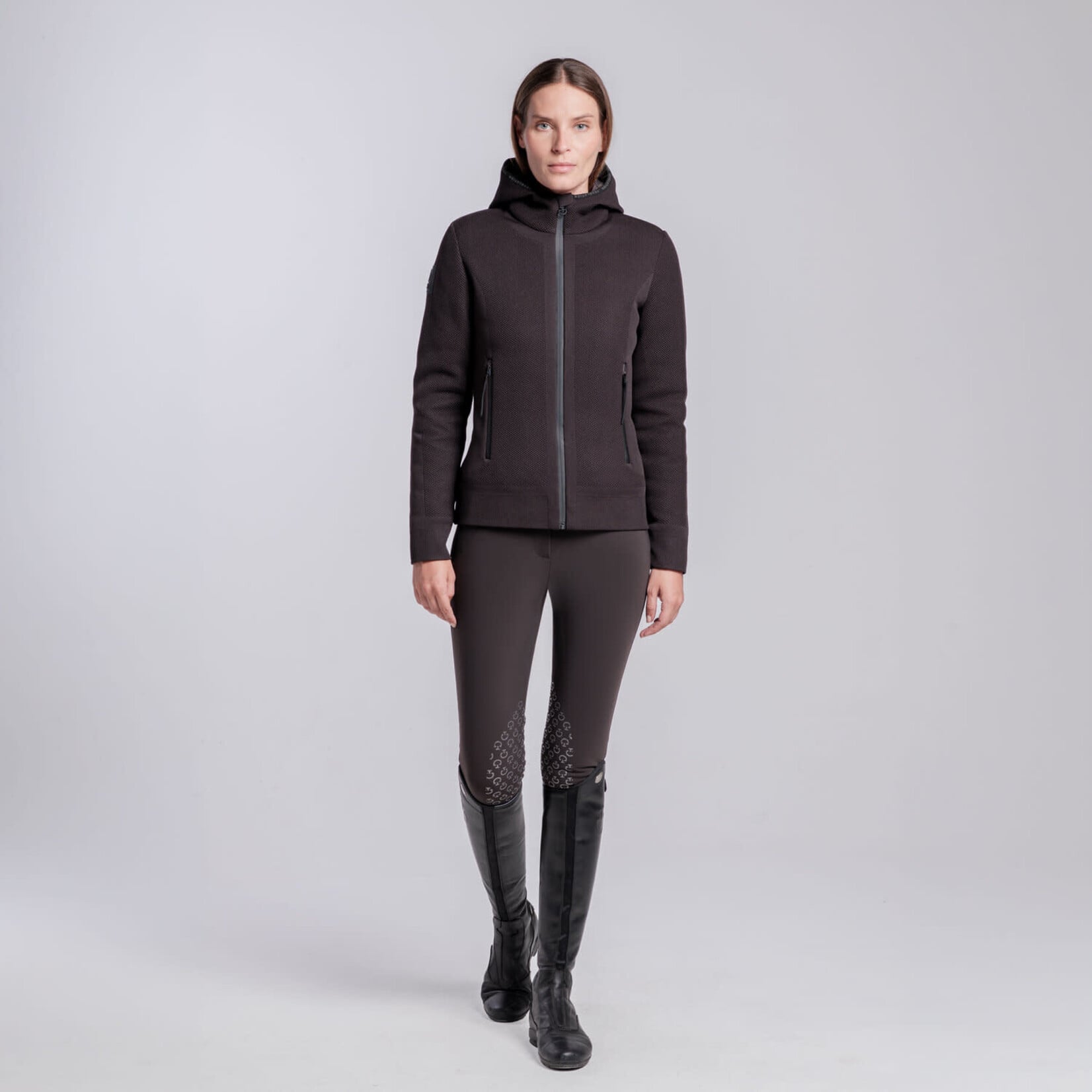 Cavalleria Toscana GID327 Cavalleria Toscana R-EVO Tech Knit Down Jacket