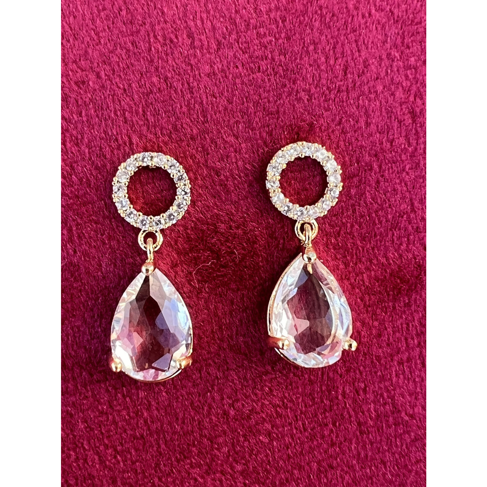 Diamond Drop Earrings