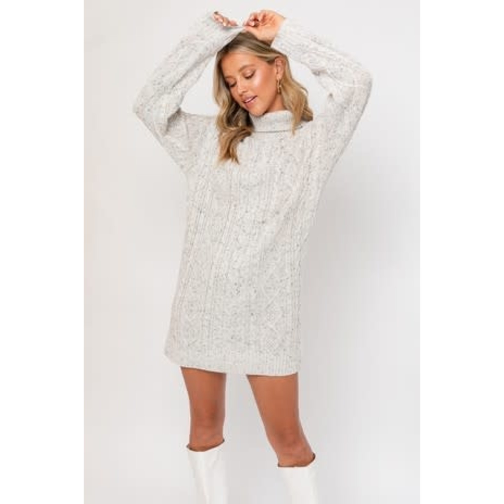 The Brittany Sweater Dress - Menley Rose