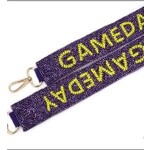 Purple Game Day Purse Strap