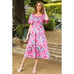 Heidi Floral  Midi Dress