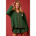 Santa Pj short set