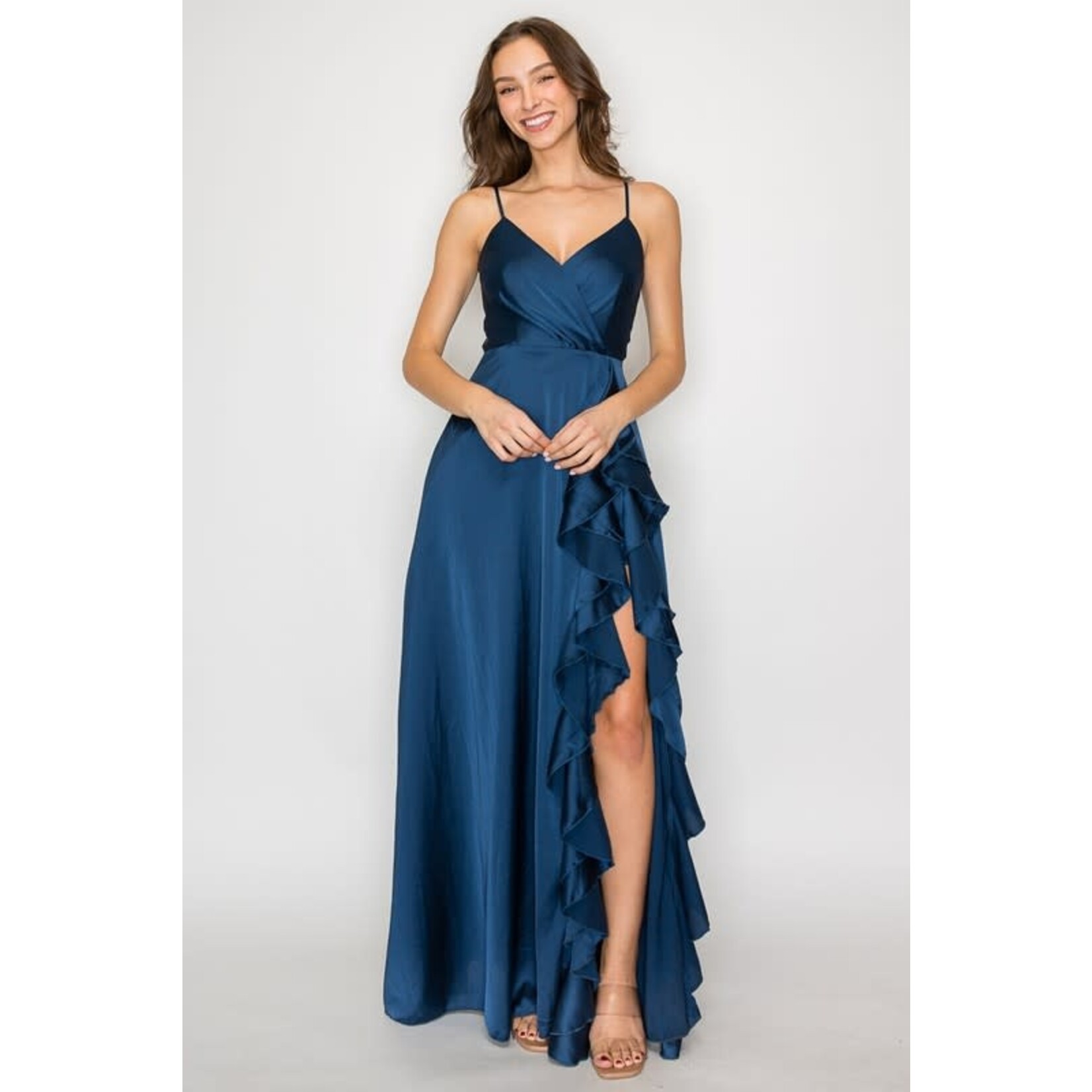 The Parker Navy Gown