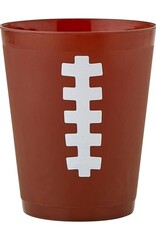 16OZ PARTY CUPS- FOOTBALL 8CT
