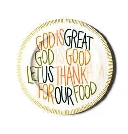 God is Great 14 Platter Dusk
