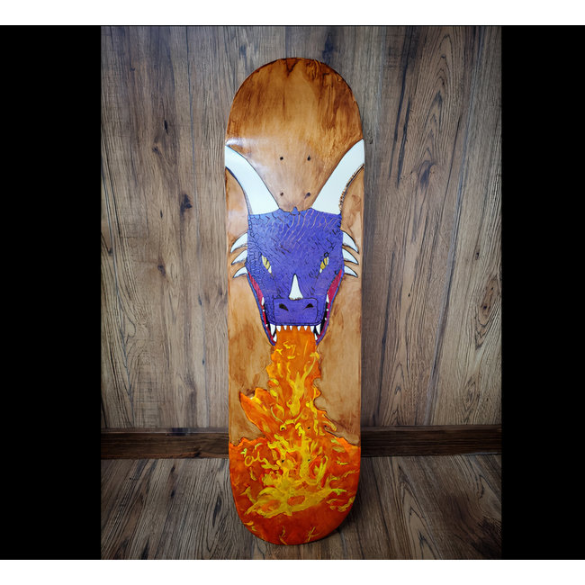 CCC - Custom Skateboard Deck 8.5" - Dragon