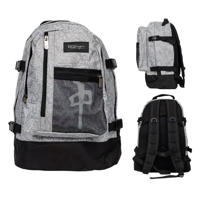 Red Dragon Apparel Red Dragon - Explorer Backpack - OG Overlay Grey