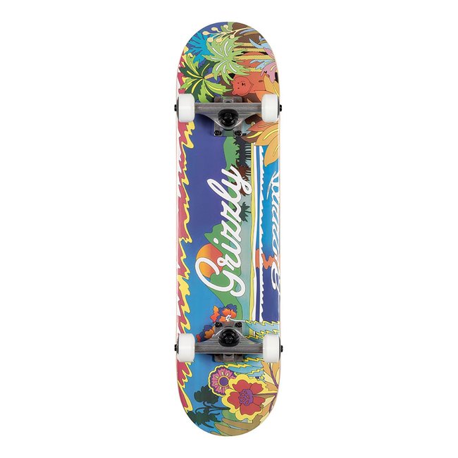 Grizzly Grizzly - Complete Skateboard Garden of Eden - 8"