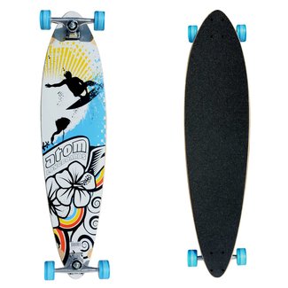 Atom Atom - Pin-Tail Longboard Surf - 39"