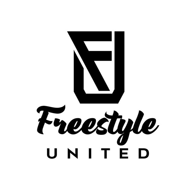 Freestyle United Sticker - Freestyle United Signature Black 2" x 2"