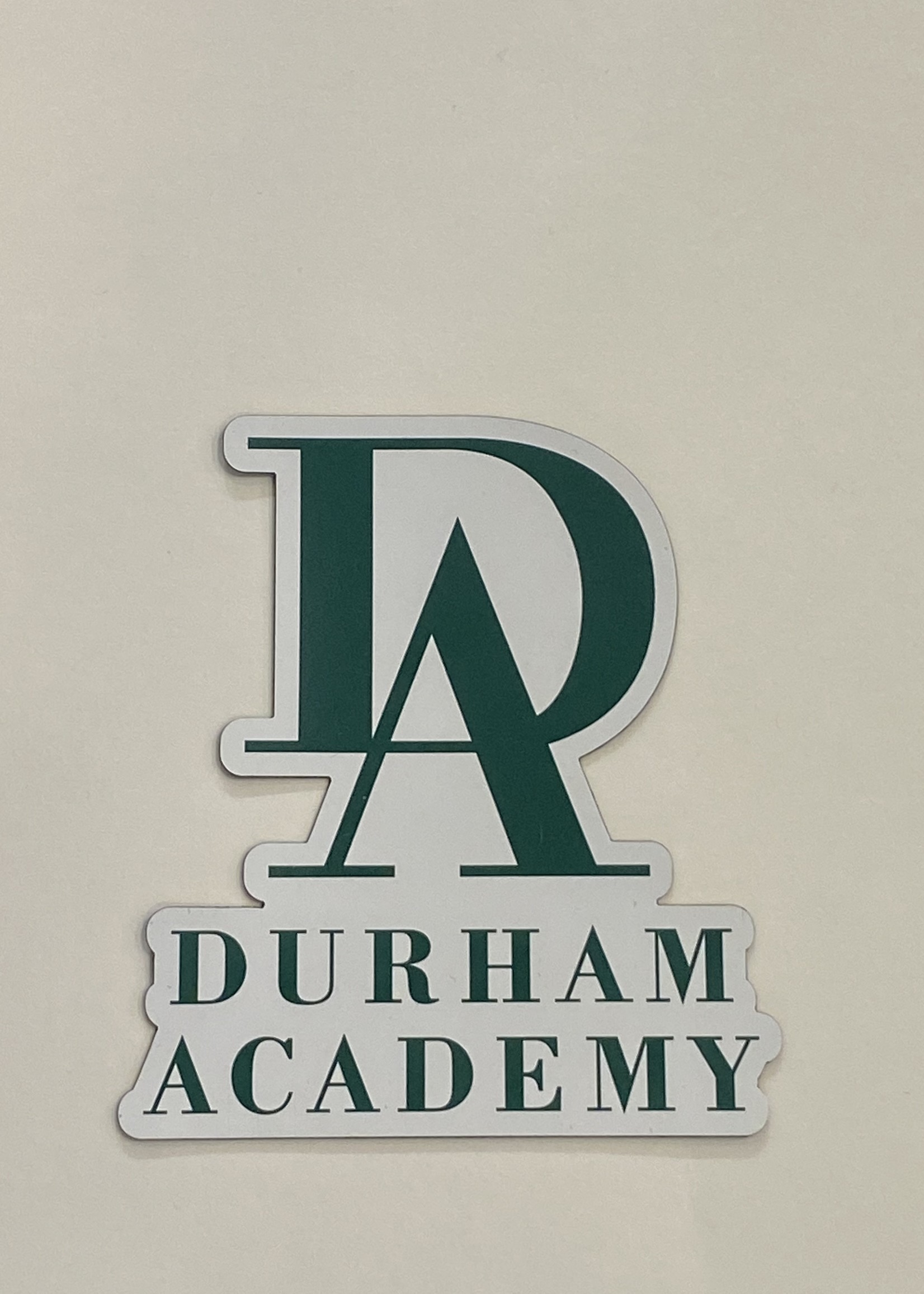 Stickermule DA Durham Academy car magnet