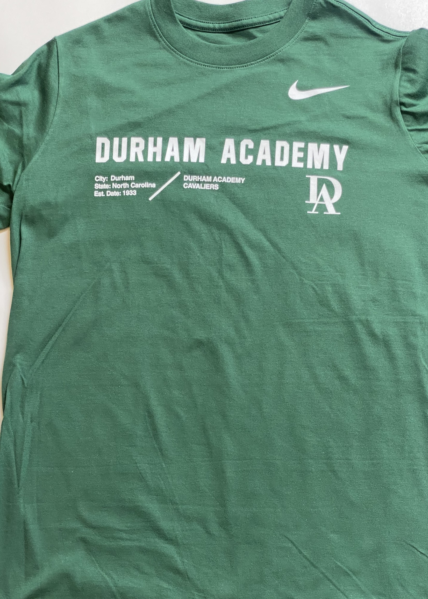 Nike Youth SS Core/Durham Academy