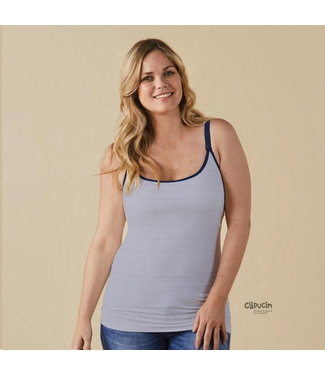 Wild Nursing Cami Top by Sugar Candy, Charcoal
