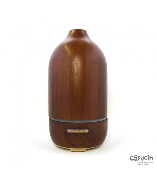 Ultrasonic Nebulizer | Rustic | Dark Acacia Wood