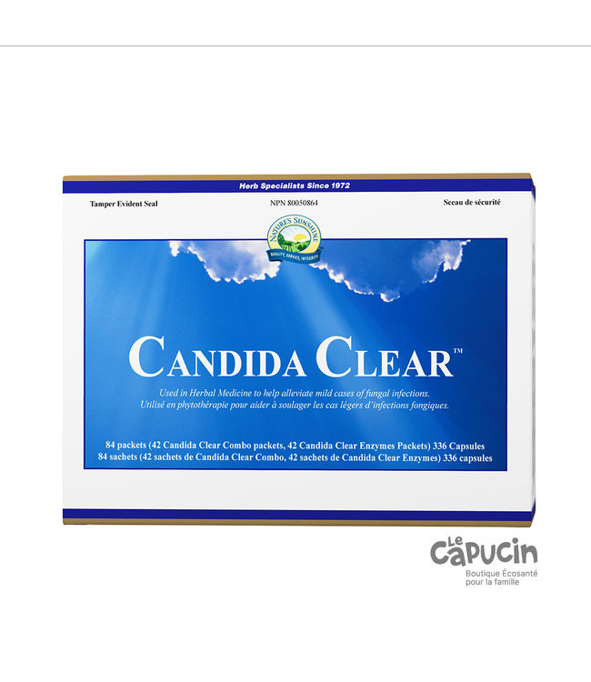 Nature's Sunshine Candida Clear | 84 packets, 336 capsules