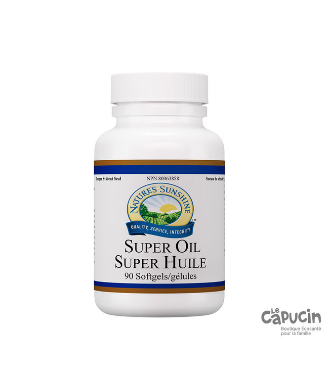 Nature's Sunshine Super Oil 500 mg - 90 Softgels
