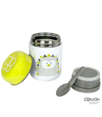 BB Luv Thermal food container with spoon | Foöd | Lime