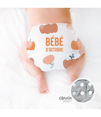 La Petite Ourse LPO Pocket diaper snaps | OCTOBER BABY | 10-35 Lb