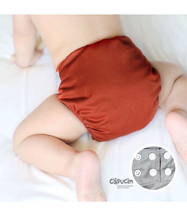 LPO Pocket diaper snaps | Ember | 10-35 Lbs