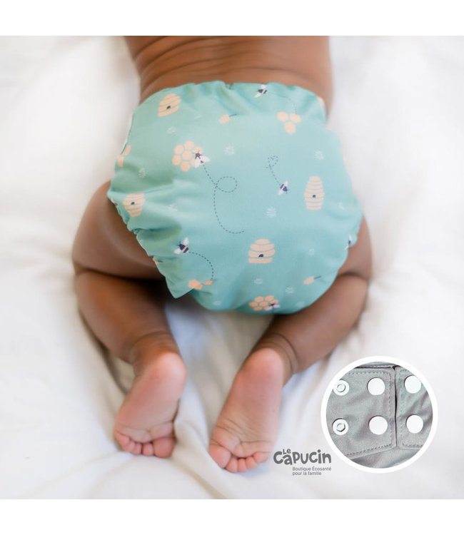 La Petite Ourse LPO Pocket diaper snaps | HIVE | 10-35 Lb