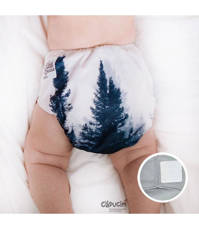 LPO Pocket Diaper | Velcro | A STROLL IN THE FOREST | 10-35 Lb