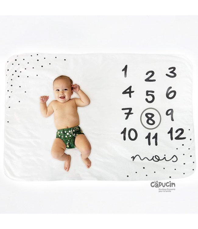 LPO Minky Swaddling blanket | Month by month
