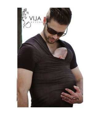 Vija Design T-shirt peau-à -peau | Homme | Noir