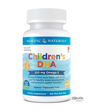 Nordic Naturals Children's DHA | 180 Gélules à mâcher