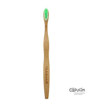 Ola Bamboo Bamboo Toothbrushe - Adult - Soft - Choose a color