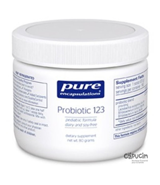 Probiotiques 123 - 60 g par Pure Encapsulations