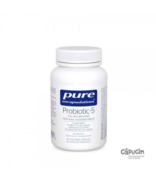 Probiotic 5 - 60caps par Pure Encapsulations