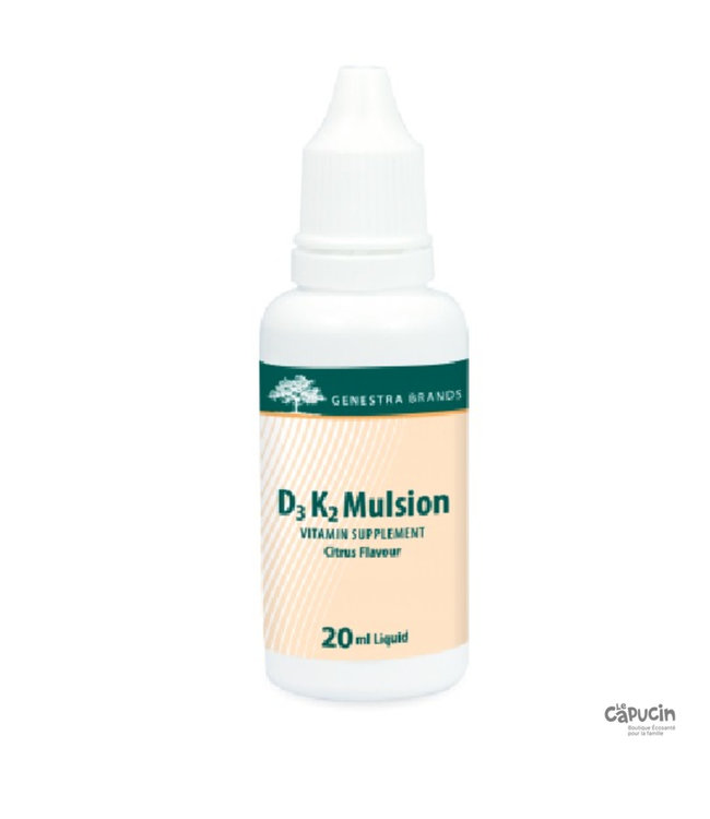 Vitamine D3 K2 Mulsion 20ml par Genestra