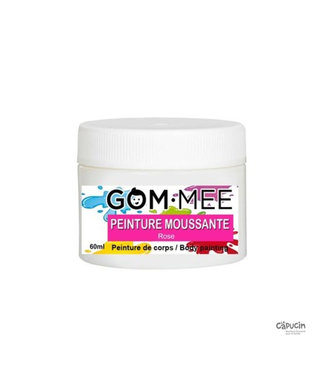 Gom-mee Foaming body painting | Pink | 60g