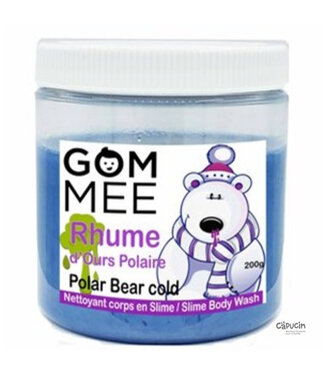 Gom-mee Polar Bear Cold Foaming Slime - 200g - by Gom-mee