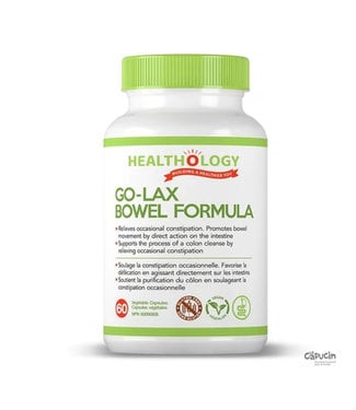 Healthology GO-LAX | Intestinal health | 60 + 60 capsules