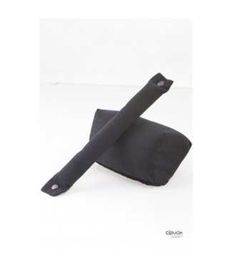 Je Porte Mon Bebe PhysioCarrier Accessory | Booster Seat & removable neckline | Noir