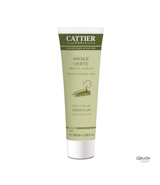 Cattier Green Clay - Ready to use tube - Cattier - Choose a size